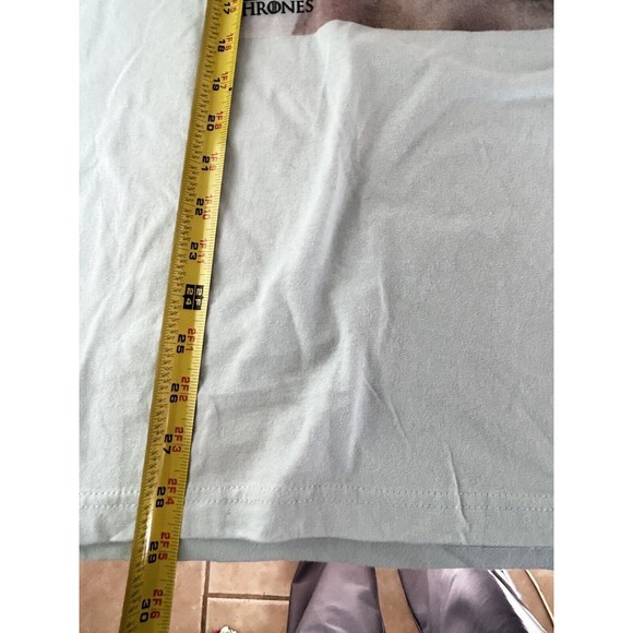 Game Of Thrones House Of Dragon White T Shirt Size Large - Picture 3 of 9